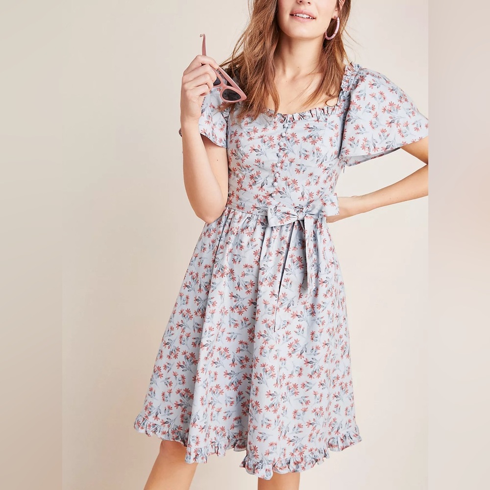 Anthropologie Gal Meets Glam Marianna Dress
